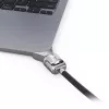 Compulocks Ledge do MacBook Air 13 cali M2 i M3 z zamkiem kluczykowym srebrny