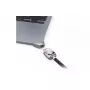 Compulocks Ledge do MacBook Air 13 cali M2 i M3 z zamkiem kluczykowym srebrny