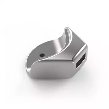 Adapter Compulocks Ledge do MacBook Air 15 cali M2 M3 z zamkiem na klucz, srebrny