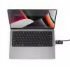 Adapter Compulocks Ledge Lock do MacBook Pro 14 cala M1 M2 M3 Srebrny