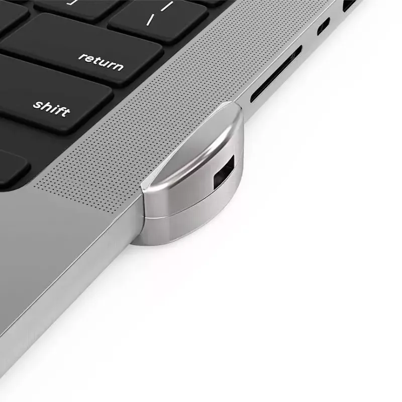 Adapter Compulocks Ledge Lock do MacBook Pro 14 cala M1 M2 M3 Srebrny