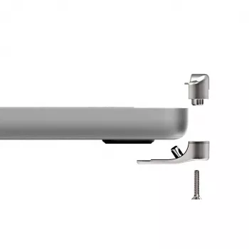 Adapter Compulocks Ledge Lock do MacBook Pro 16 cali M1 M2 M3 z zamkiem na klucz, srebrny