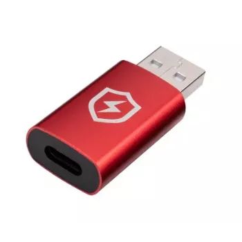 Przejściówka zmieniająca płeć kabla MicroConnect MC-ACADAP-SC USB A na USB C, czerwona