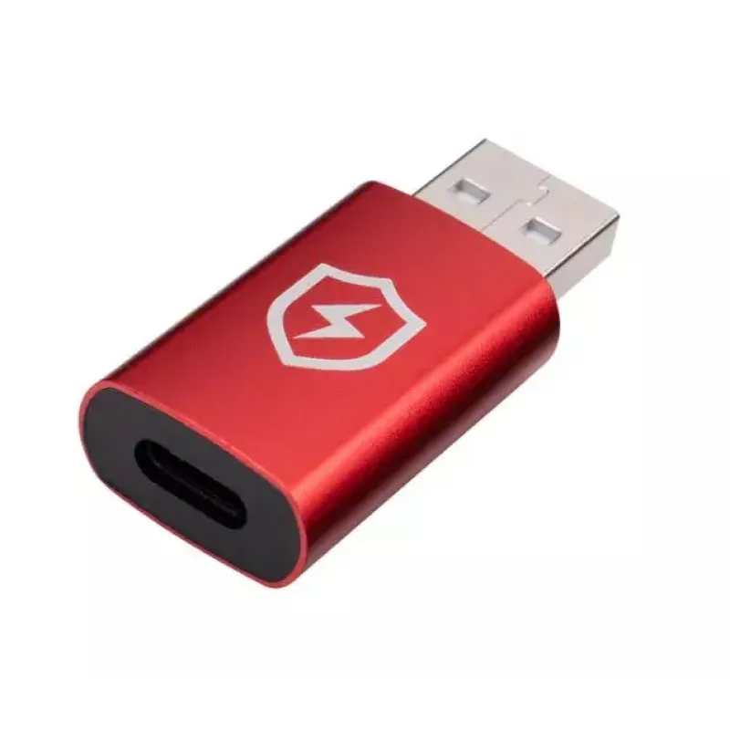 Przejściówka zmieniająca płeć kabla MicroConnect MC-ACADAP-SC USB A na USB C, czerwona