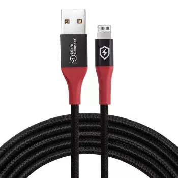 Microconnect MC-ALIGHTNING-SC kabel lightning 1.5 m Czarny