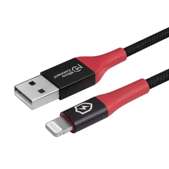 Microconnect MC-ALIGHTNING-SC kabel lightning 1.5 m Czarny