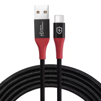 Kabel USB Microconnect MC-AUSBC-SC 1,5 m USB A USB C Czarny