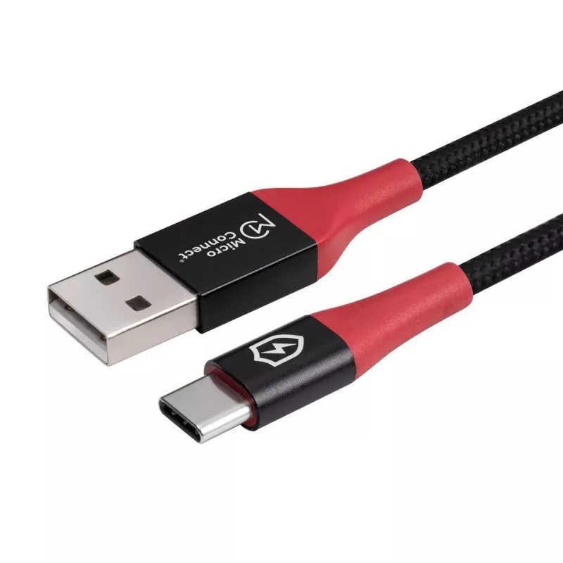 Kabel USB Microconnect MC-AUSBC-SC 1,5 m USB A USB C Czarny