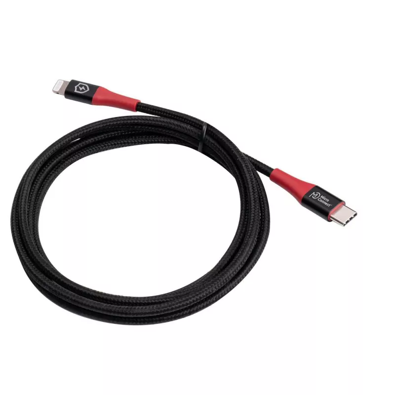 Microconnect MC-CLIGHTNING-SC kabel lightning 1.5 m Czarny