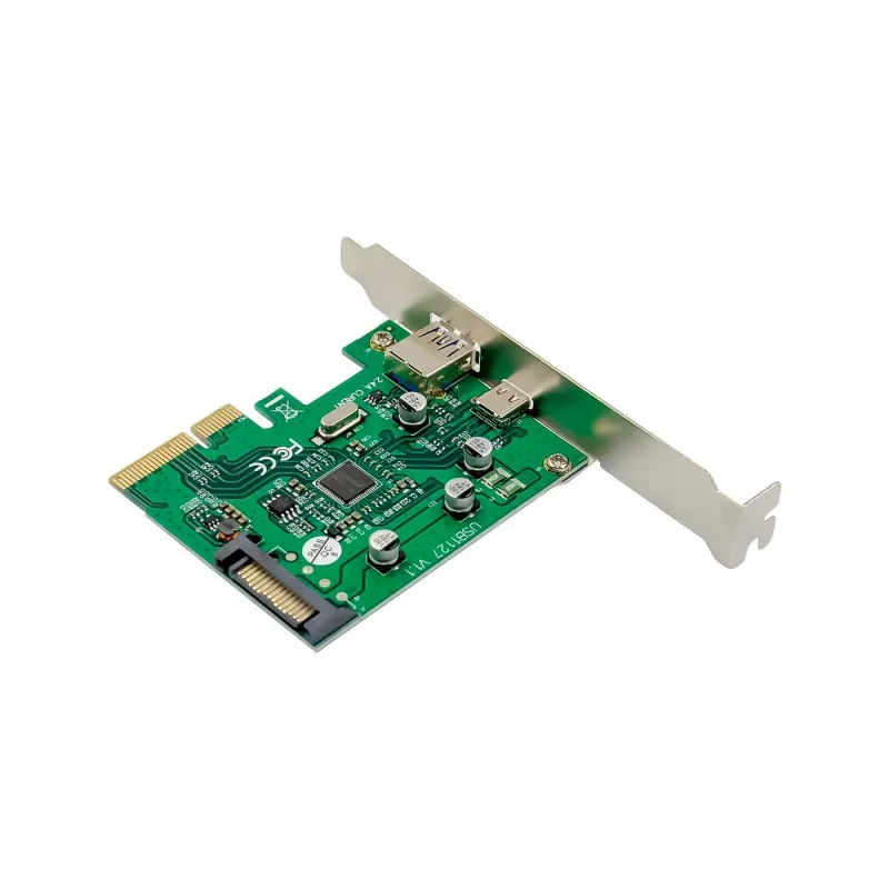 Karta interfejsowa/adapter Microconnect MC-PCIE-ASM1142-CA, wewnętrzny USB 3.2 Gen 1 (3.1 Gen 1)
