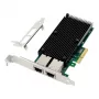 Karta sieciowa Microconnect MC-PCIE-X550 Wewnętrzna Ethernet 10000 Mbit/s