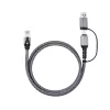 adapter kablowyowy Microconnect CAT6 RJ45 FTP USB A-C 2 m