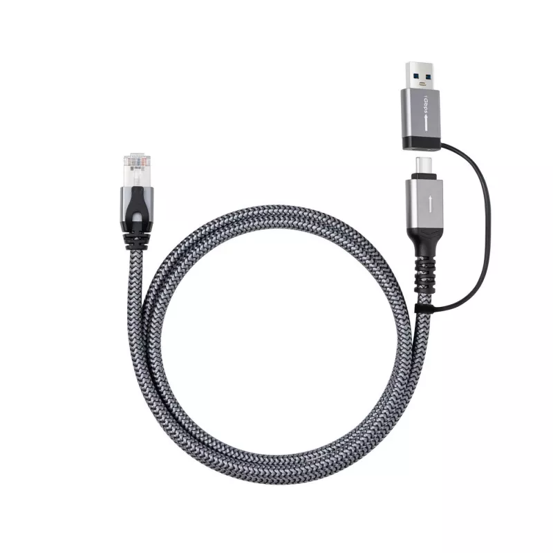 adapter kablowyowy Microconnect CAT6 RJ45 FTP USB A-C 2 m