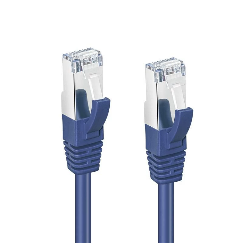 Kabel sieciowy Microconnect MC-SFTP6A0025B niebieski 0,25 m Cat6a S/FTP (S-STP)