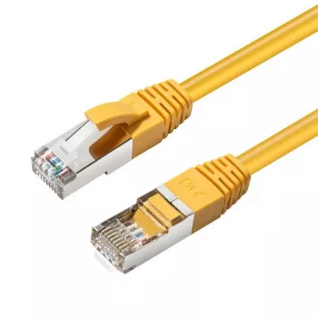 Kabel sieciowy Microconnect MC-SFTP6A005Y żółty 0,5 m Cat6a S/FTP (S-STP)