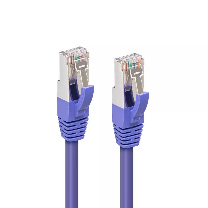 Microconnect MC-SFTP6A02P kabel sieciowy Fioletowy 2 m Cat6a S/FTP (S-STP)