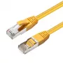 Microconnect MC-SFTP6A05Y kabel sieciowy Żółty 5 m Cat6a S/FTP (S-STP)