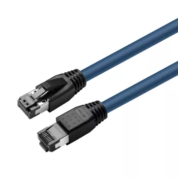 Microconnect MC-SFTP8005B kabel sieciowy Niebieski 0.5 m Cat8.1 S/FTP (S-STP)