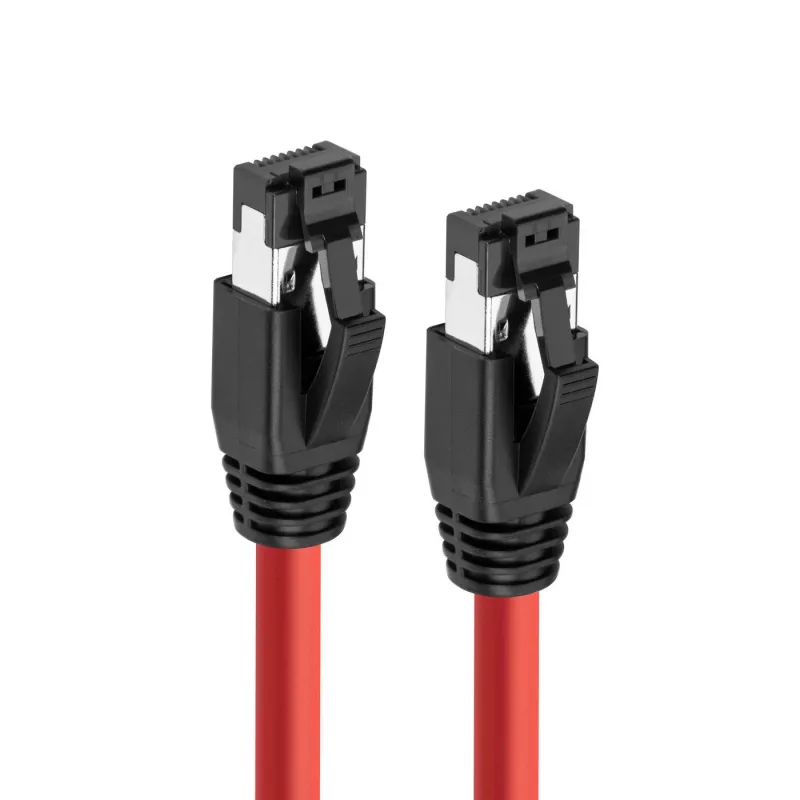 Microconnect MC-SFTP802R kabel sieciowy Czerwony 2 m Cat8.1 S/FTP (S-STP)
