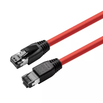 Kabel sieciowy Microconnect MC-SFTP803R Czerwony 3 m Cat8.1 S/FTP (S-STP)