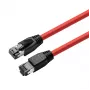 Kabel sieciowy Microconnect MC-SFTP805R czerwony 5 m Kat.8.1 S/FTP (S-STP)