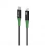 Microconnect MC-SMART USB C-L-2 kabel lightning 2 m Czarny, Zielony