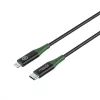 Microconnect MC-SMART USB C-L-2 kabel lightning 2 m Czarny, Zielony