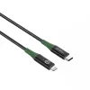 Microconnect MC-SMART USB C-L-2 kabel lightning 2 m Czarny, Zielony