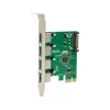 Microconnect MC-USB3.0-T4B karty/adaptery interfejsów Wewnętrzny USB 3.2 Gen 1 (3.1 Gen 1)