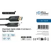 Microconnect MC-USB3.2CA5OP kabel USB USB 3.2 Gen 2 (3.1 Gen 2) 5 m USB A USB C Czarny