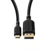 Microconnect MC-USBCDP1 przejściówka wideo 1 m USB Type-C DisplayPort Czarny