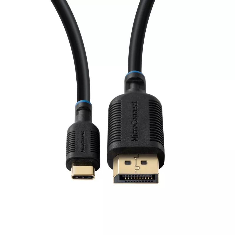 Microconnect MC-USBCDP1 przejściówka wideo 1 m USB Type-C DisplayPort Czarny