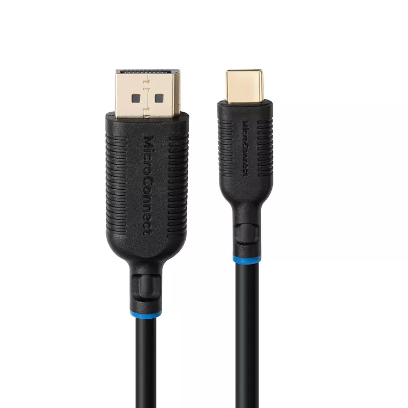 Microconnect MC-USBCDP5 adapter kablowy wideo 5 m USB Type-C DisplayPort Czarny