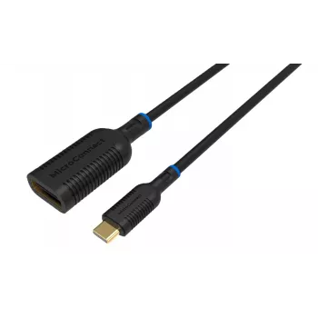 Adapter wideo Microconnect MC-USBCDP-A 0,2 m USB Type-C na DisplayPort, czarny