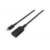 Adapter wideo Microconnect MC-USBCDP-A 0,2 m USB Type-C na DisplayPort, czarny