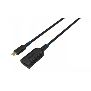 Adapter wideo Microconnect MC-USBCDP-A 0,2 m USB Type-C na DisplayPort, czarny