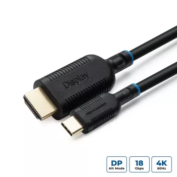 Microconnect MC-USBCHDMI3 adapter kabla wideo 3 m USB C HDMI Czarny