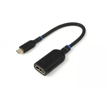Microconnect MC-USBCHDMI-A adapter kabla wideo 0,2 m USB-C HDMI Czarny