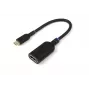 Microconnect MC-USBCHDMI-A adapter kabla wideo 0,2 m USB-C HDMI Czarny