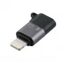 Kabel zmieniacz płci Microconnect MC-USBCLIGHT USB C na Lightning Srebrny