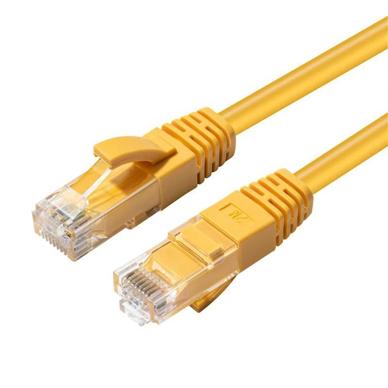Microconnect MC-UTP6A005Y kabel sieciowy żółty 0,5 m Cat6a U/UTP (UTP)