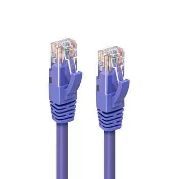 Kabel sieciowy Microconnect MC-UTP6A015P Fioletowy 1.5 m Cat6a U/UTP (UTP)
