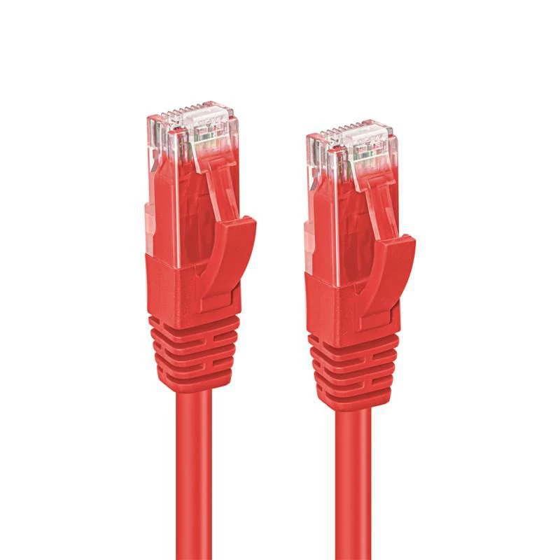 Kabel sieciowy Microconnect MC-UTP6A02R czerwony 2 m Cat6a U/UTP (UTP)