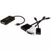 StarTech.com Travel A/V adapter: 3-w-1 Mini DisplayPort na DisplayPort, DVI lub HDMI