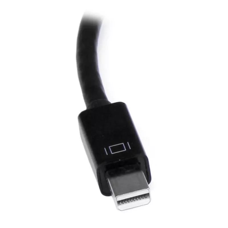 StarTech.com Adapter Mini DisplayPort na HDMI - Aktywny konwerter wideo mDP na HDMI - 4K 30 Hz - Mini DP lub Thunderbolt 1/2 Mac/PC na monitor/telewizor/wyświetlacz HDMI - mDP 1.2 na HDMI Dongle adapter