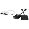 StarTech.com Travel A/V Adapter: 2-w-1 Mini DisplayPort do HDMI lub VGA - biały