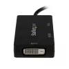Podróżny adapter A/V StarTech.com: 3-w-1 konwerter Mini DisplayPort na VGA, DVI lub HDMI