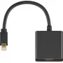 Microconnect MDPHDMIB adapter kabla wideo 0,15 m Mini DisplayPort HDMI Typ A (Standard) Czarny