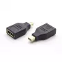Microconnect MDPMDPF przejściówka złącza złącza Mini Displayport Displayport czarna