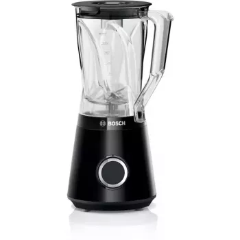 Blender stołowy Bosch Serie 4 MMB6141B — 1200 W, pojemnik Tritan 1,5 l, 2 prędkości, kruszenie lodu, czarny